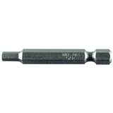 Hex Head Power Bit for 1/4" Hex Drive 2.5mm x 2-3/4" Long redirect to product page